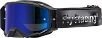 FLY RACING ZONE ELITE LEGACY GOGGLE BLK/GRY CAMO W/ MIR/SMK LENS