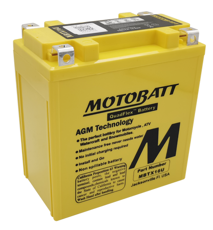 Battery Mbtx16u Sealed Factory Activated