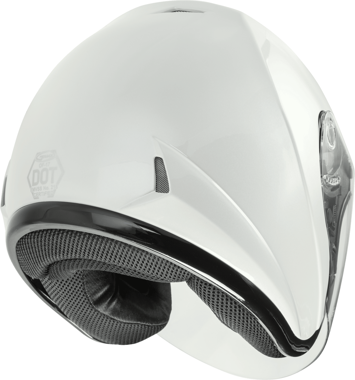 Of 17 Open Face Helmet Pearl White 2x