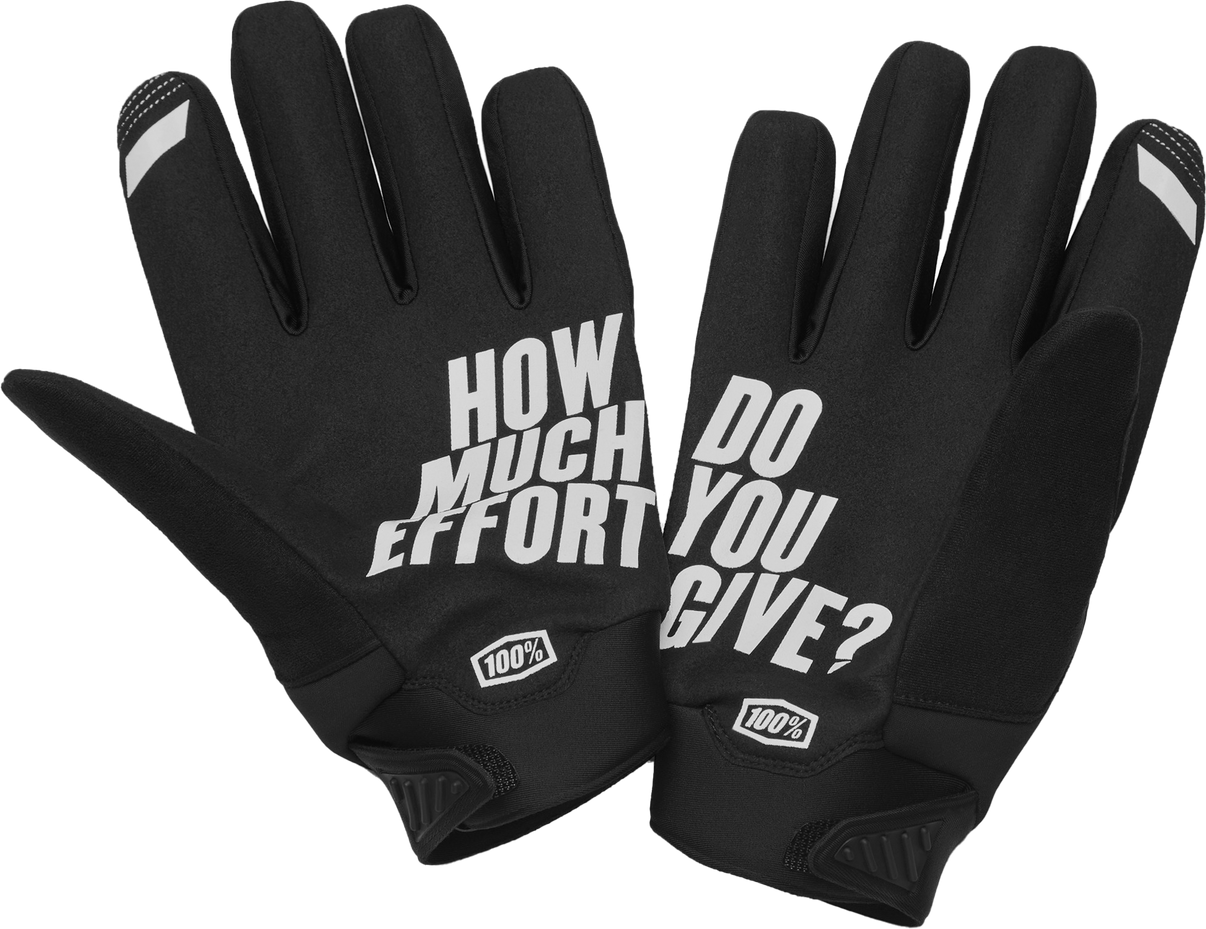 Brisker Gloves Black 2x