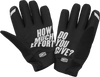 Brisker Gloves Black Md
