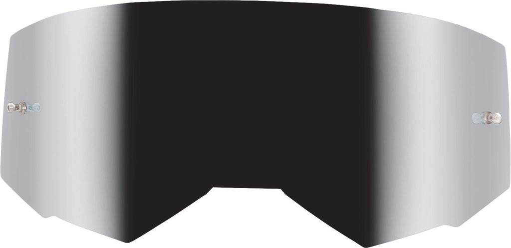 Single Lens W/Post Adult Silver Mirror/Smoke