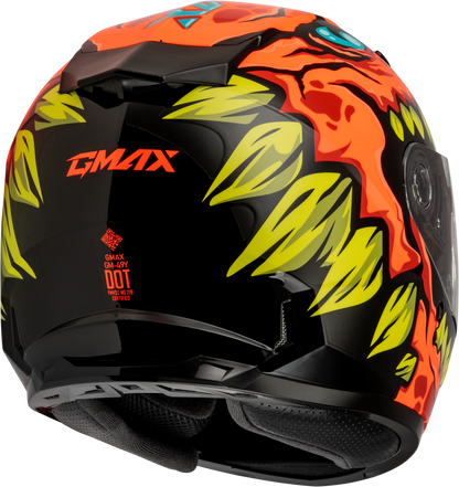 Youth Gm 49y Drax Snow Helmet Orange Ys