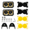 XK GLOW XK067002-KIT 2" 30W Spot Beam Offroad Lights