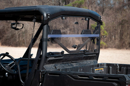 Seizmik 16-23 Can Am Defender HD5-HD10/MAX Rear Windshield Folding Poly carb