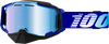 Armega Snowmobile Goggle Blue W/ Blue Mirror Lens