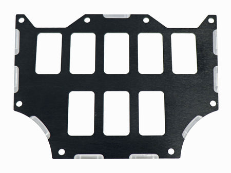 Switch Panel Center 8 Position Black Hon