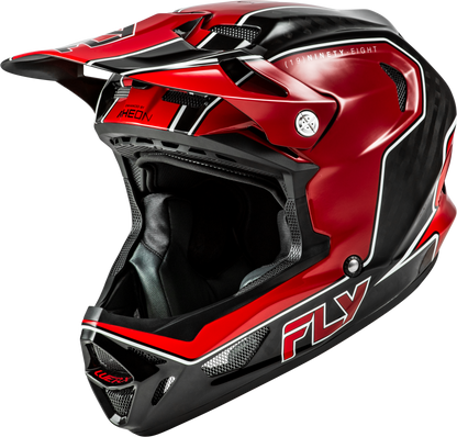 Yth Werx R Flow Carbon Hlmt Black Carbon/Red Yl