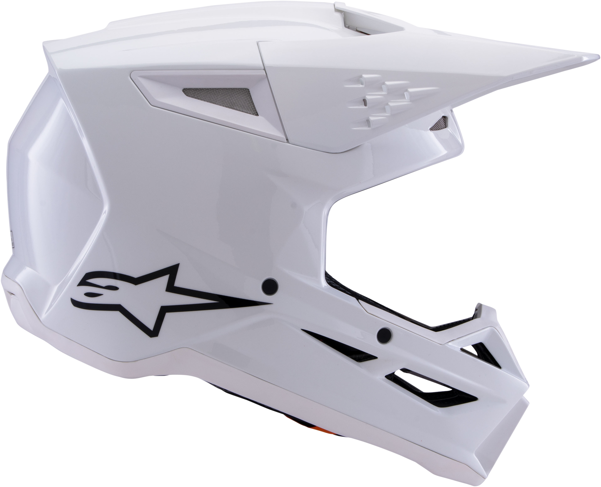 Sm3 Solid Helmet White Glossy 2x