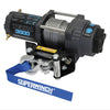 Superwinch 3500 LBS 12V DC 7/32 in x 32 ft Steel Rope Terra 3500 Winch - Gray Wrinkle