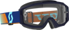 Split Otg Goggle Royal Blue Orange Clear Works