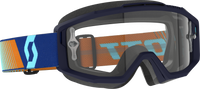 Split Otg Goggle Royal Blue Orange Clear Works