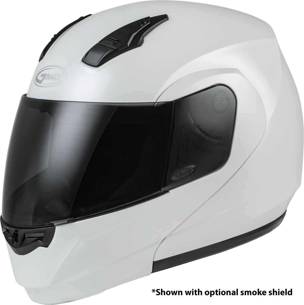 Md 04 Modular Helmet Pearl White 2x