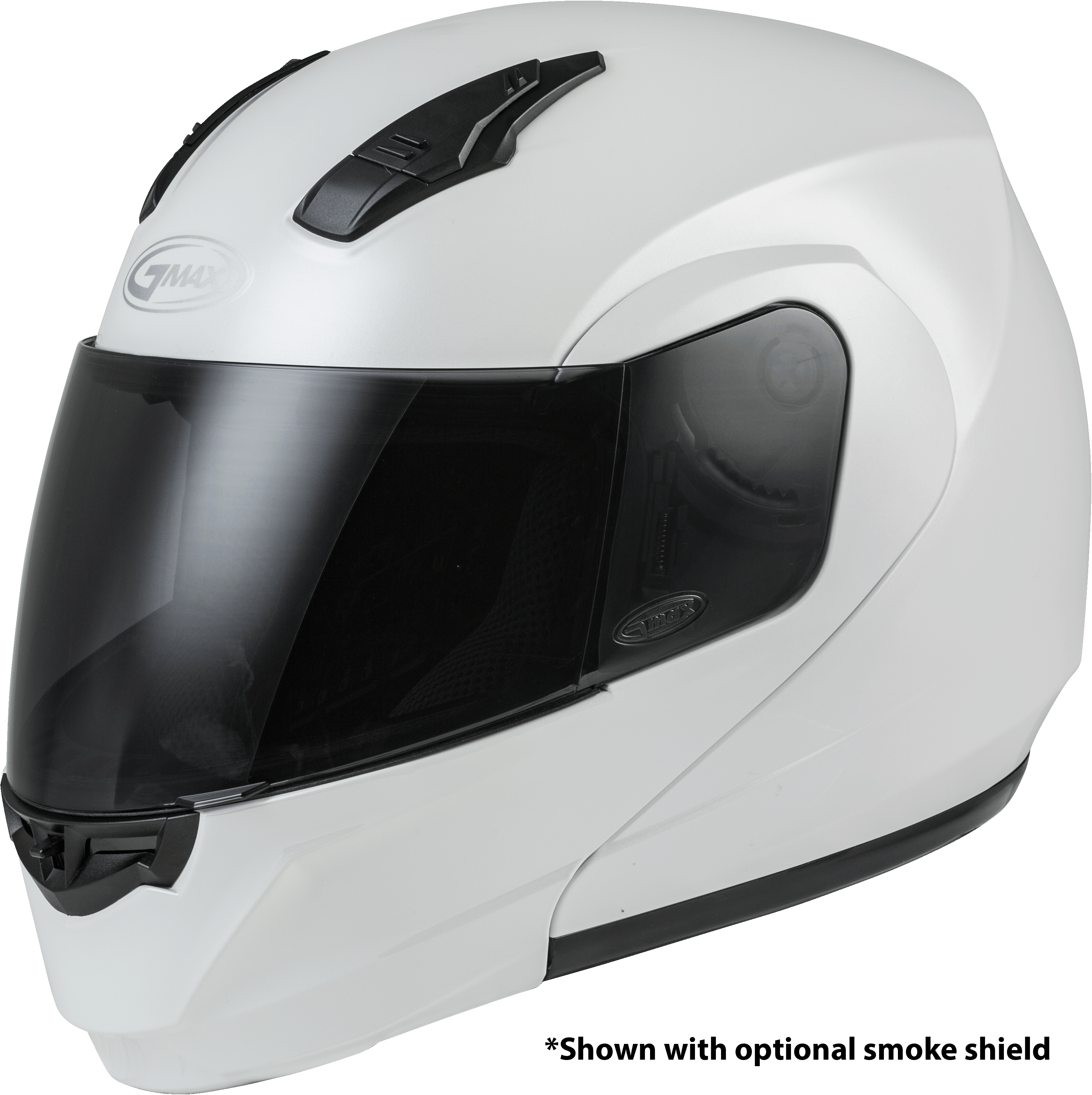 Md 04 Modular Helmet Pearl White 2x