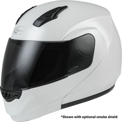 Md 04 Modular Helmet Pearl White 2x