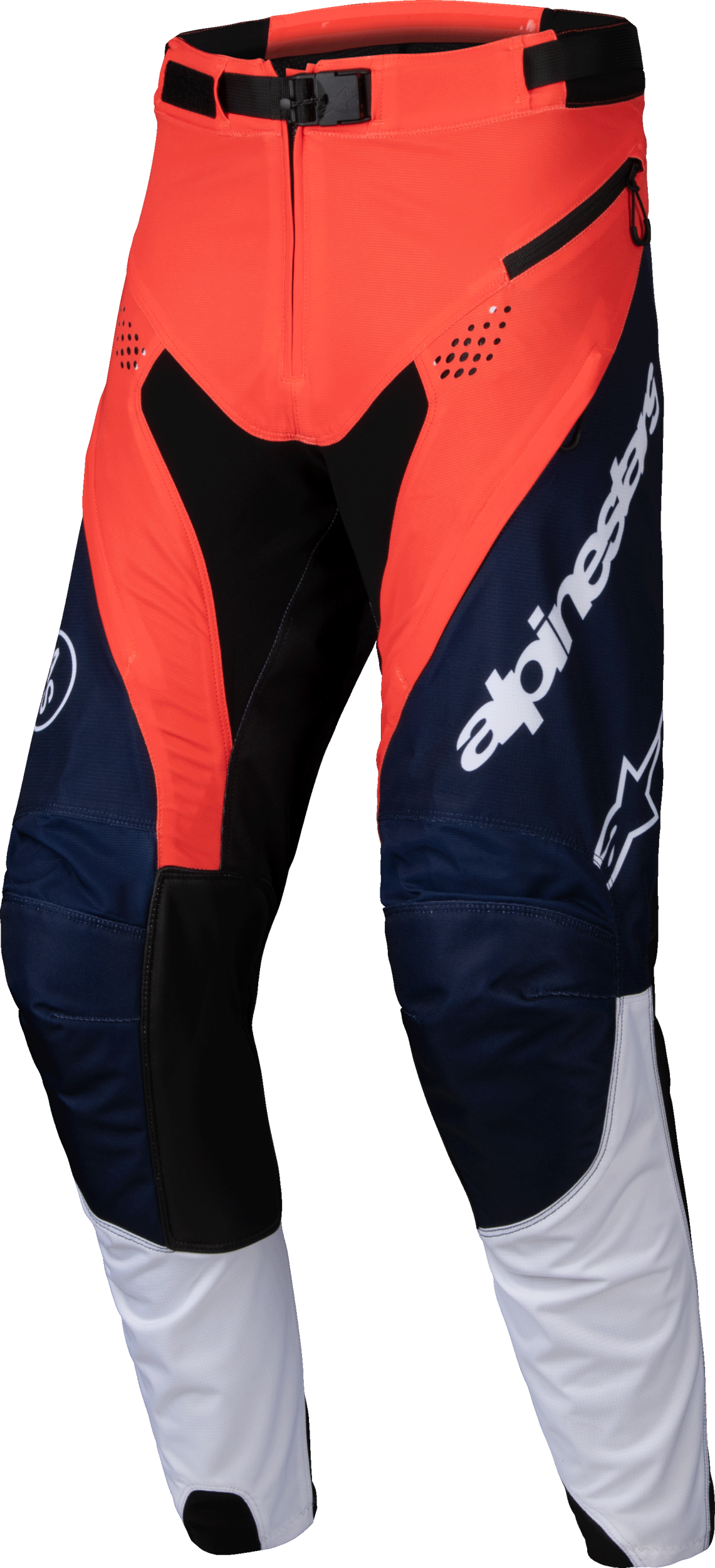 Pro Dura Pants Navy/Hot Orange/White 28
