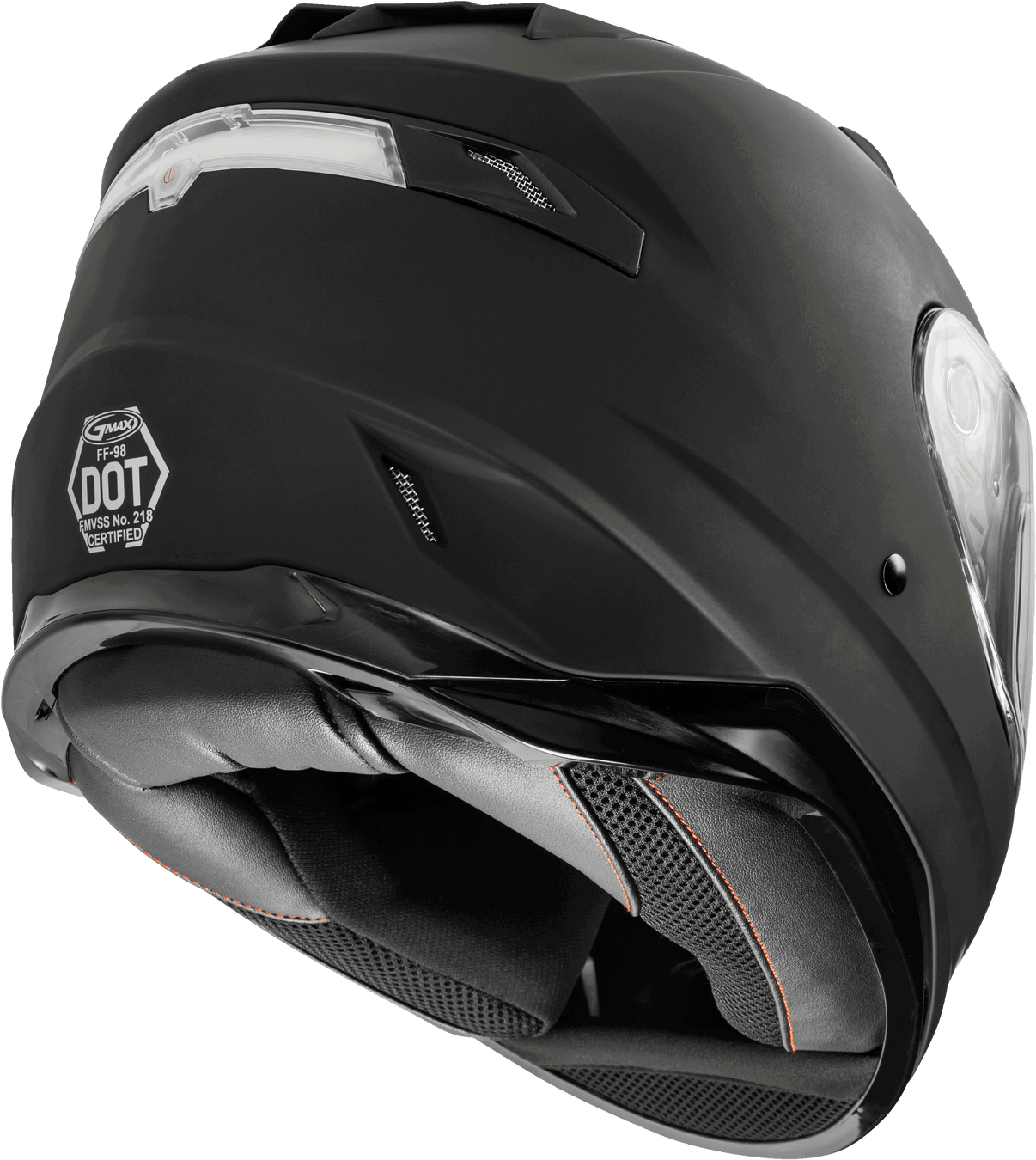 Ff 98 Full Face Helmet Matte Black Xs