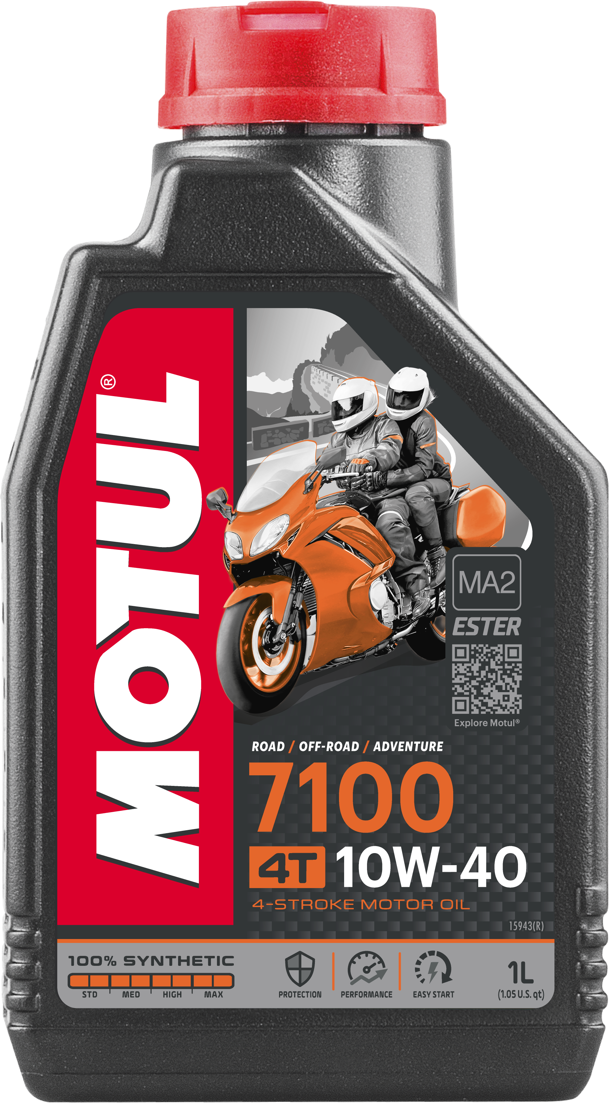 7100 Synthetic Oil 10w40 1l