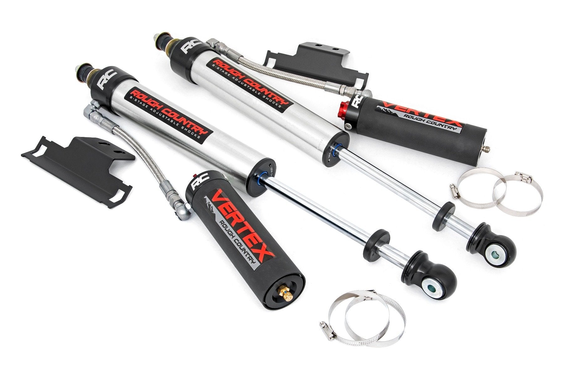 Vertex 2.5 Adjustable Rear Shocks | 3" | Toyota Tacoma 2WD/4WD (2005-2023) | 699010