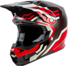 Formula S Carbon Byte Helmet Red Carbon/Red/Grey Xl