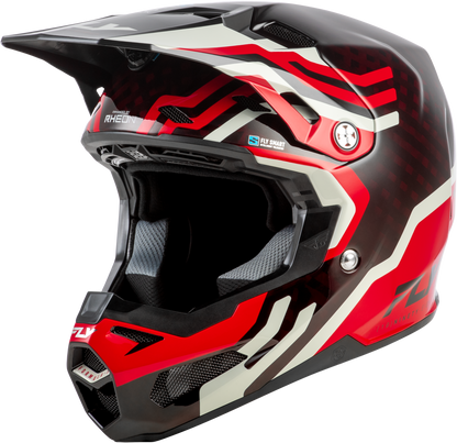 Formula S Carbon Byte Helmet Red Carbon/Red/Grey Lg