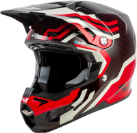 Formula S Carbon Byte Helmet Red Carbon/Red/Grey Md