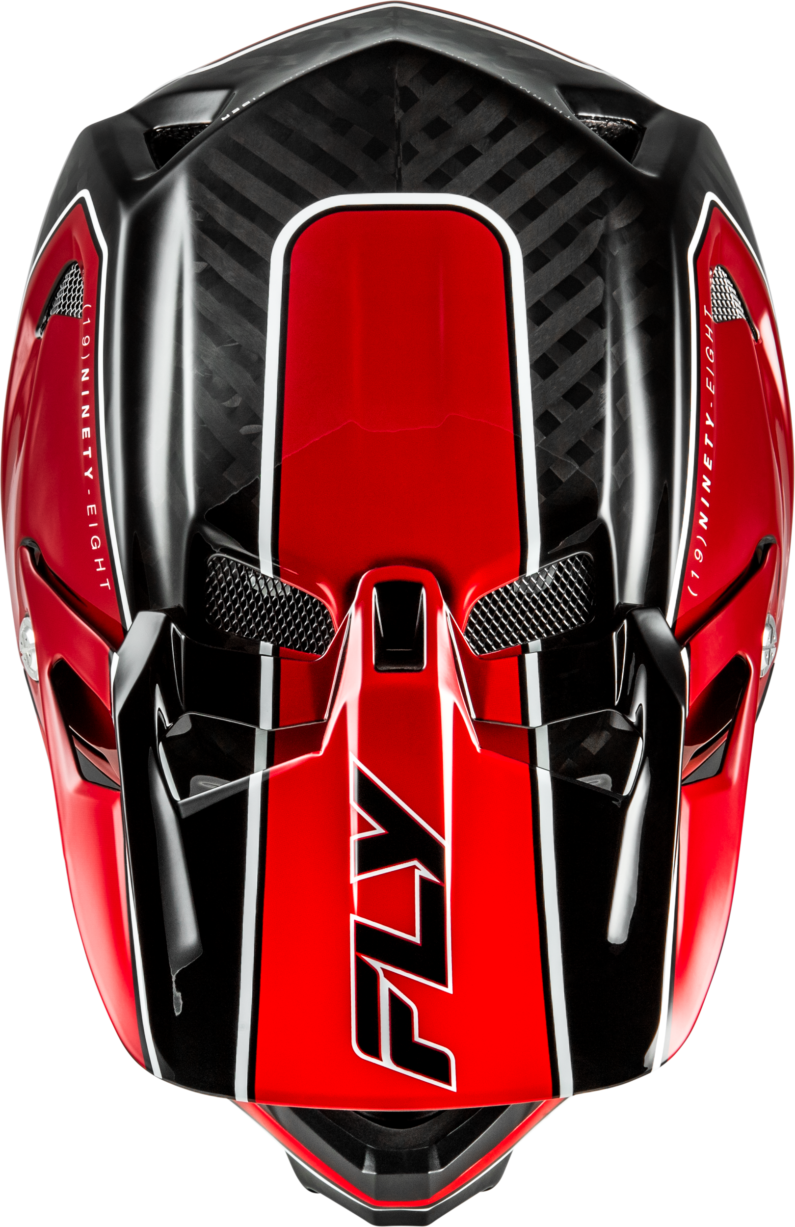 Yth Werx R Flow Carbon Hlmt Black Carbon/Red Yl
