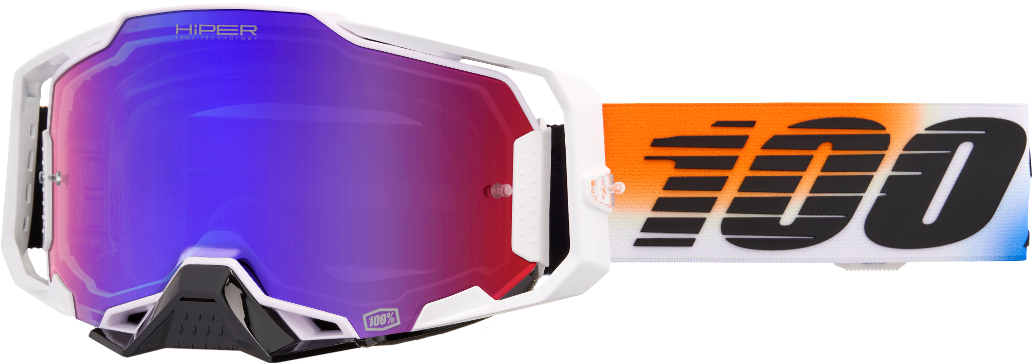 Armega Hiper Goggle United Mirror Red/Blue Lens