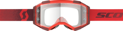 Fury Goggle Red Clear Works