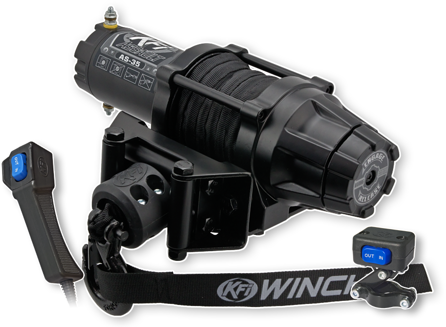 3500lb Synthetic Assualt Series Winch