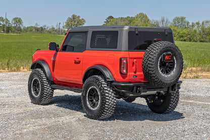 Rough Country | BA2 Running Boards | Side Step Bars | 2-Door | Ford Bronco (2 Door) (21-26) | 41008A