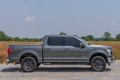 Rough Country | BA2 Running Board | Side Step Bars | Ford F-150/F-250/F-350 2WD/4WD (15-26) | 41010A