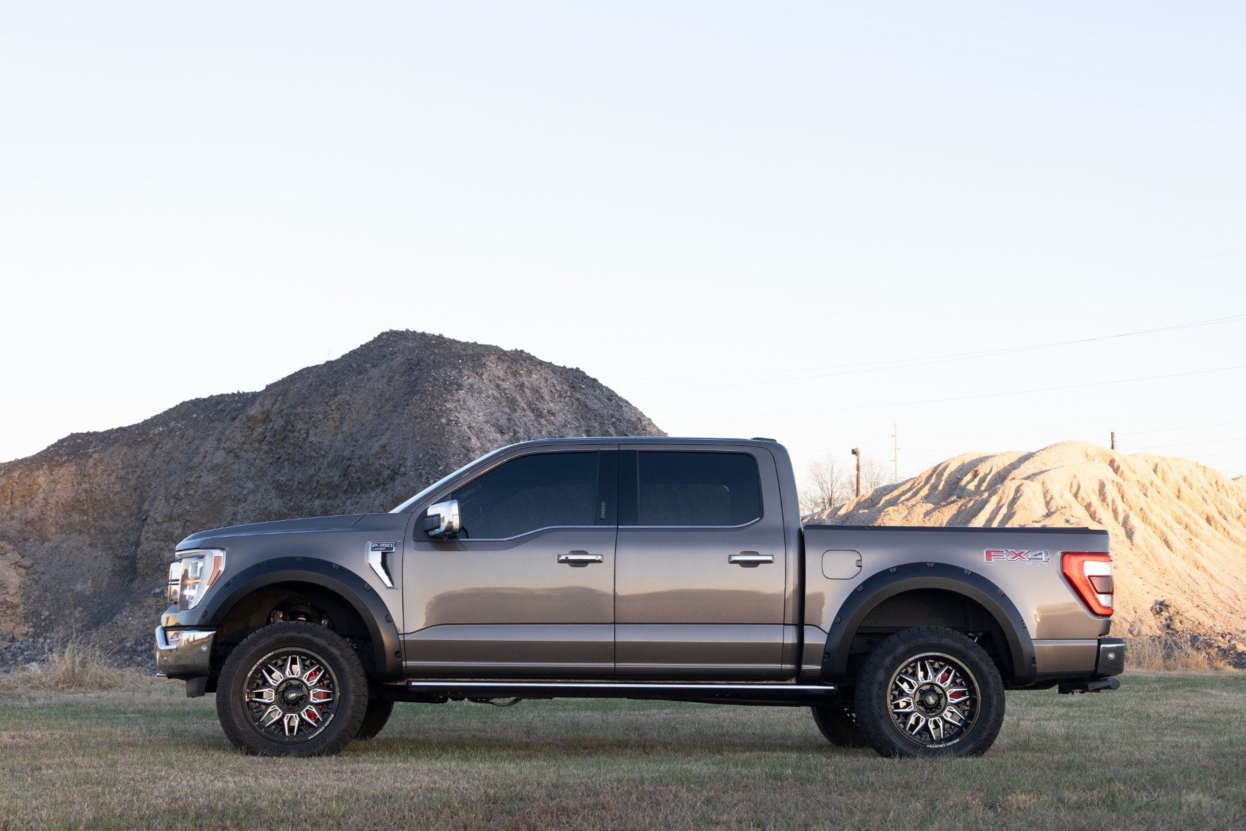 Pocket Fender Flares | M7 Carbonized Gray | Ford F-150 2WD/4WD (2021-2025) | F-F20911B-M7