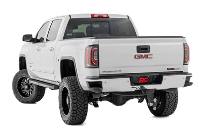 Rough Country | AC2 Running Boards | Amber/White | Crew Cab | Chevy/GMC 1500 (07-18) | 57003