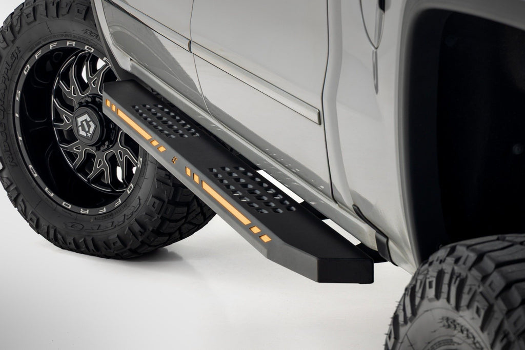 Rough Country | AC2 Running Boards | Amber/White | Crew Cab | Chevy/GMC 1500 (07-18) | 57003
