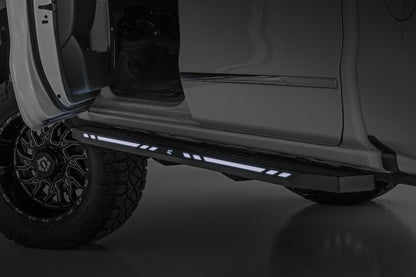 Rough Country | AC2 Running Boards | Amber/White | Crew Cab | Chevy/GMC 1500 (07-18) | 57003