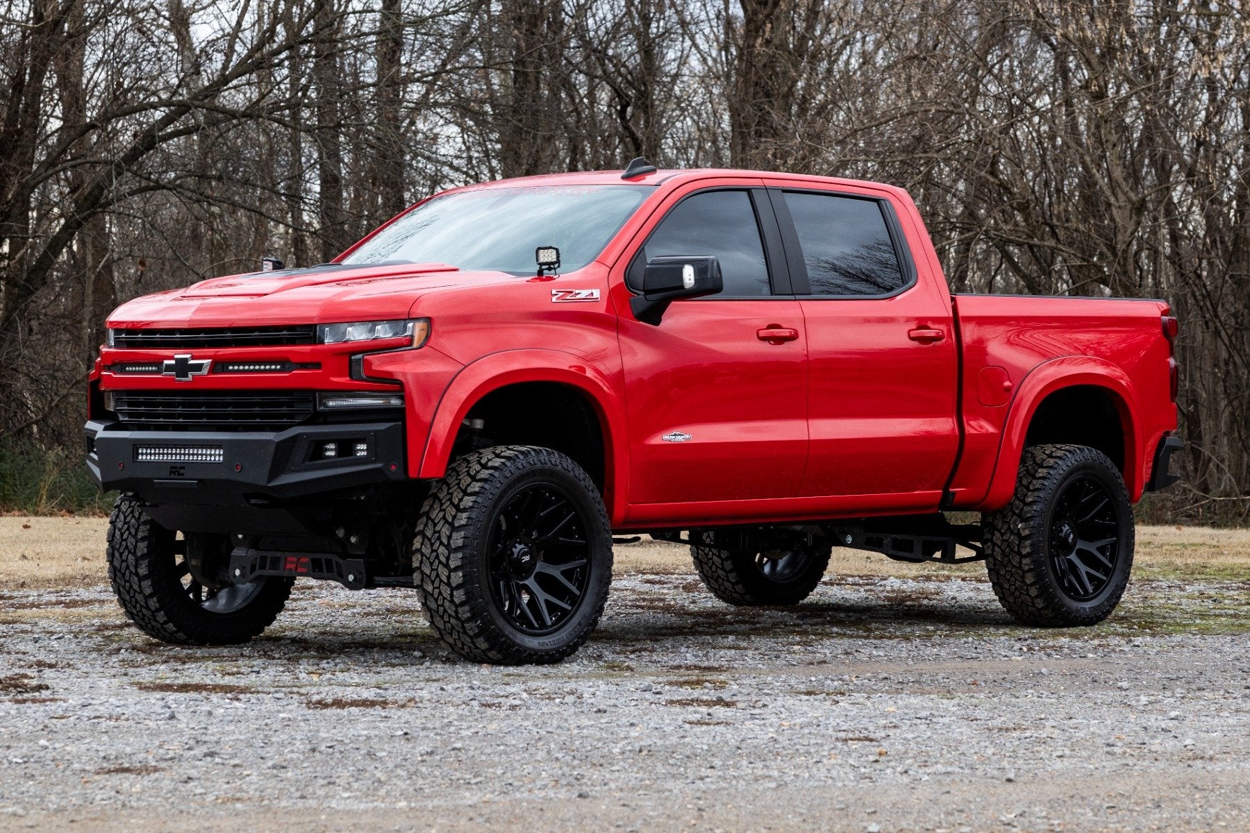 Fender Flares | Sport | GAN Silver Ice Metallic | Chevy Silverado 1500 (19-25) | S-C12210-GAN