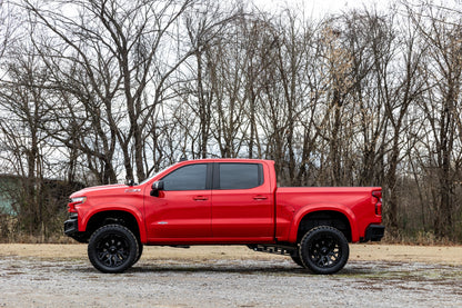 Rough Country | Sport Fender Flares | GJV Riptide Blue | Chevy Silverado 1500 2WD/4WD (19-26) | S-C12210-GJV