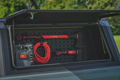 Rough Country | Bed Cap Molle Panel Side Storage Bin | Drivers Side | Jeep Gladiator JT (20-26) | 734054