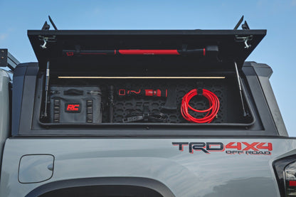 Rough Country | Bed Cap Molle Panel Side Storage Bin | Drivers Side | Toyota Tacoma (16-23) | 734064