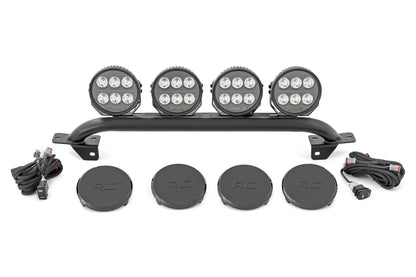 Light Bar Mount | 6.5 Inch Round LED (Quad) | OE Modular Steel | Ford Bronco (21-25) | 51137