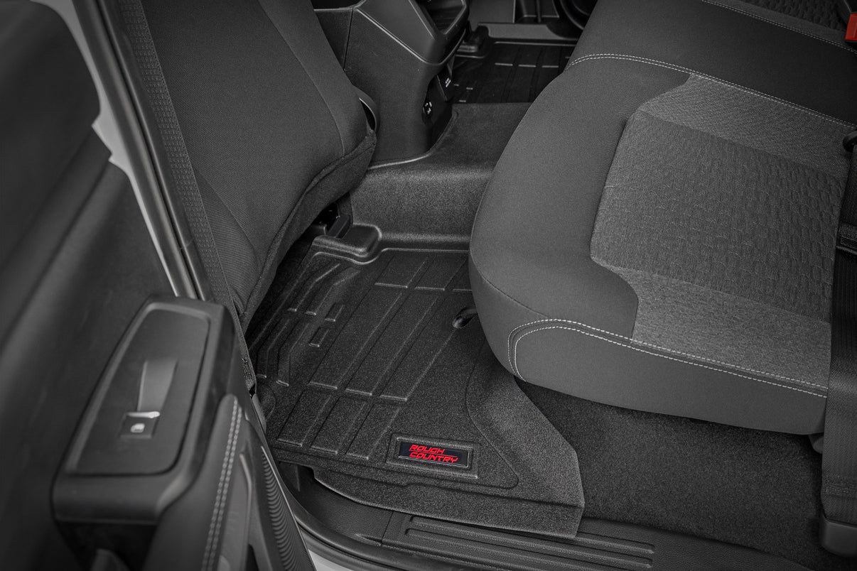 Sure-Fit Floor Mats | Front & Rear | Crew | Ford Ranger 2WD/4WD (2024-2025) | SM51003
