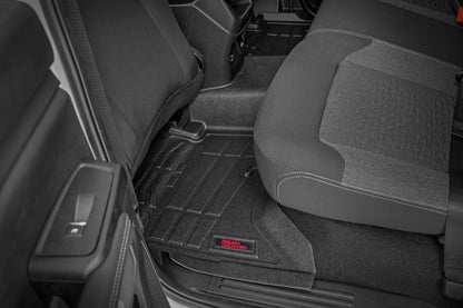 Sure-Fit Floor Mats | Front & Rear | Crew | Ford Ranger 2WD/4WD (2024-2025) | SM51003