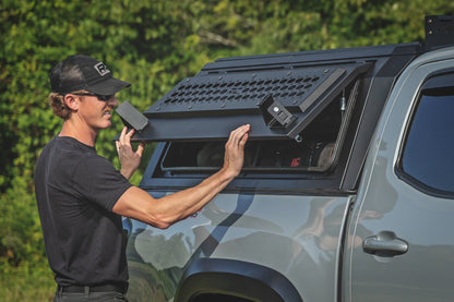 Rough Country | Bed Cap Side Shelf Storage Bin | Passengers Side | Toyota Tacoma (16-23) | 734065