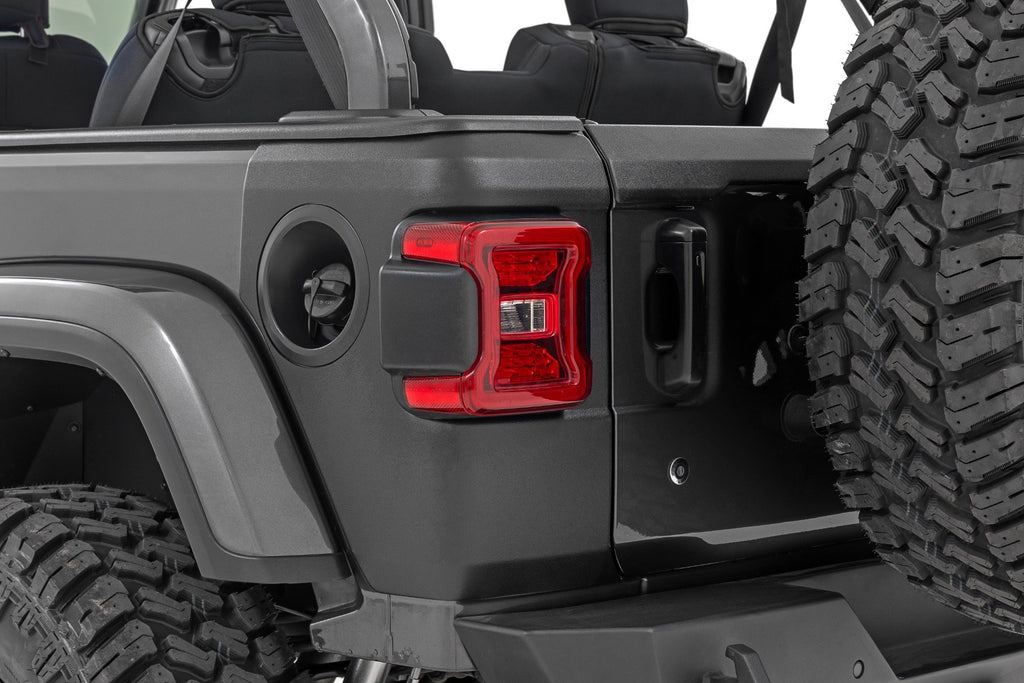 Trail Cladding | Rear Corners | Jeep Wrangler JL/Wrangler Unlimited (18-25) | TC13026