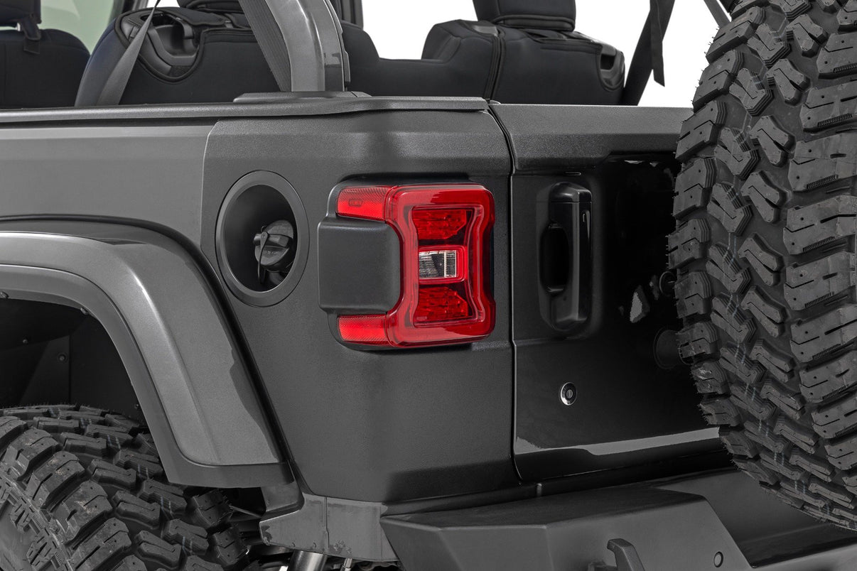 Trail Cladding | Rear Corners | Jeep Wrangler JL/Wrangler Unlimited (18-25) | TC13026