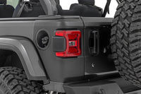 Trail Cladding | Rear Corners | Jeep Wrangler JL/Wrangler Unlimited (18-25) | TC13026