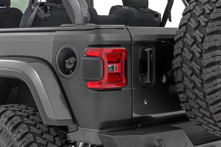 Trail Cladding | Rear Corners | Jeep Wrangler JL/Wrangler Unlimited (18-25) | TC13026