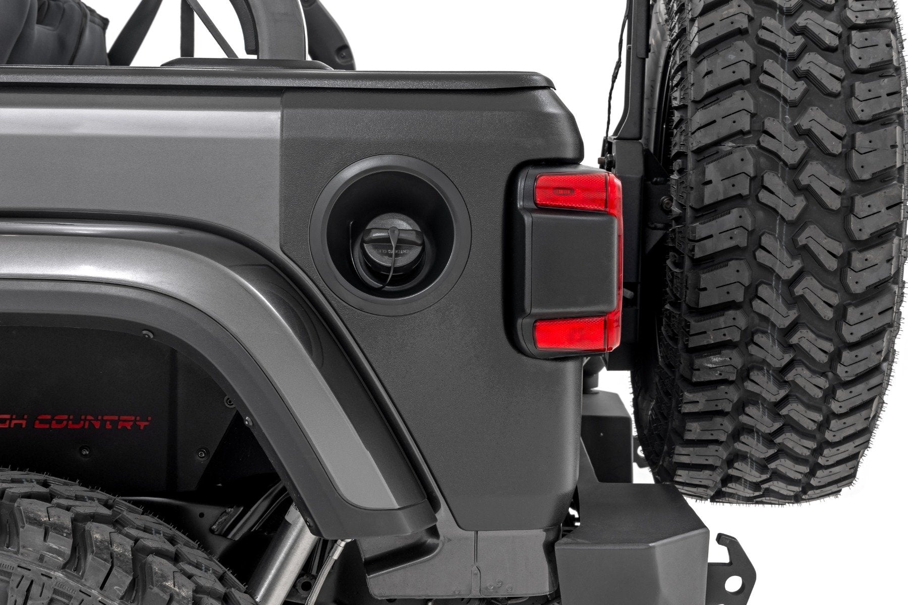 Trail Cladding | Rear Corners | Jeep Wrangler JL/Wrangler Unlimited (18-25) | TC13026