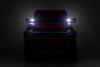 LED Light Kit | Ditch Mount | 3.5" Black Round Pair | Amber DRL | Ford Bronco (21-25) | 71078